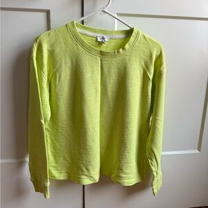 J. Crew Bright Yellow Knit Top